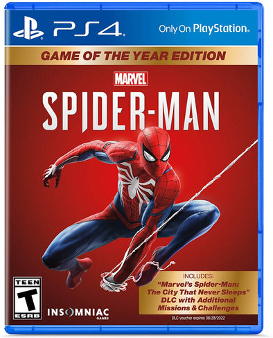 Marvel Spider-Man: Edición Juego del año - PlayStation 4