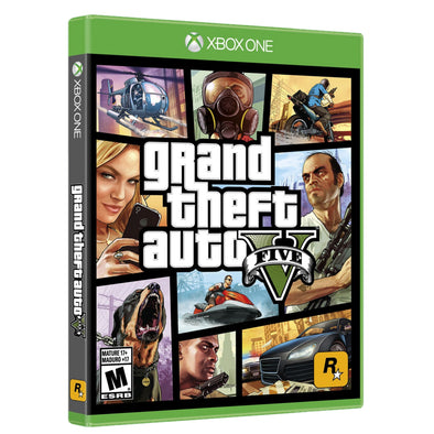 Gta V Xbox One Físico Con Mapa, Sellado - Entrega Inmediata